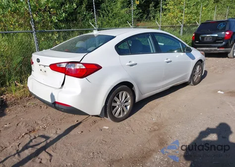 2014 Kia Forte Lx from USA, damaged, VIN KNAFX4A6XE5101179